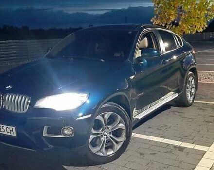 Синий БМВ Х6, объемом двигателя 3 л и пробегом 217 тыс. км за 19900 $, фото 3 на Automoto.ua