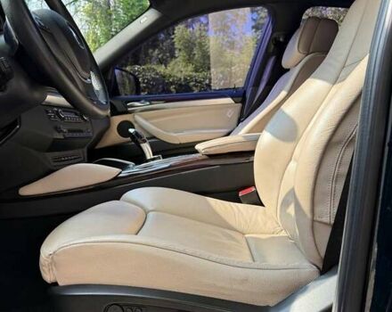Синий БМВ Х6, объемом двигателя 3 л и пробегом 127 тыс. км за 19000 $, фото 9 на Automoto.ua