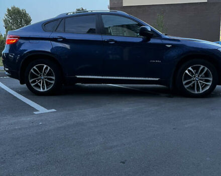 Синий БМВ Х6, объемом двигателя 3 л и пробегом 260 тыс. км за 21500 $, фото 2 на Automoto.ua