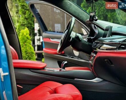 Синий БМВ Х6, объемом двигателя 4.39 л и пробегом 90 тыс. км за 46500 $, фото 39 на Automoto.ua