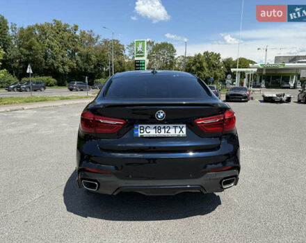 Синій БМВ Х6, об'ємом двигуна 2.99 л та пробігом 124 тис. км за 35800 $, фото 1 на Automoto.ua