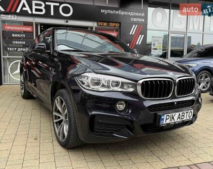 Синий БМВ Х6, объемом двигателя 3 л и пробегом 170 тыс. км за 39900 $, фото 3 на Automoto.ua