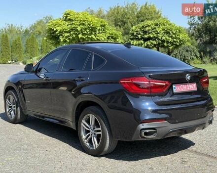Синий БМВ Х6, объемом двигателя 3 л и пробегом 153 тыс. км за 29999 $, фото 48 на Automoto.ua