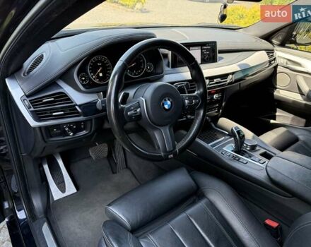 Синий БМВ Х6, объемом двигателя 3 л и пробегом 153 тыс. км за 29999 $, фото 80 на Automoto.ua