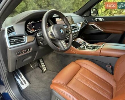 Синий БМВ Х6, объемом двигателя 4.4 л и пробегом 43 тыс. км за 64500 $, фото 57 на Automoto.ua