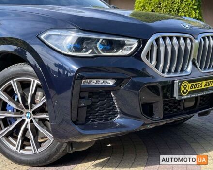 Синий БМВ Х6, объемом двигателя 3 л и пробегом 87 тыс. км за 78900 $, фото 8 на Automoto.ua