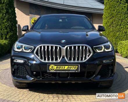 Синий БМВ Х6, объемом двигателя 3 л и пробегом 87 тыс. км за 78900 $, фото 1 на Automoto.ua