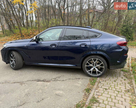 Синий БМВ Х6, объемом двигателя 2.99 л и пробегом 41 тыс. км за 100000 $, фото 12 на Automoto.ua