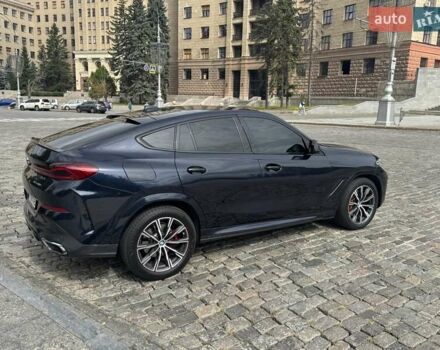 Синий БМВ Х6, объемом двигателя 3 л и пробегом 58 тыс. км за 77000 $, фото 2 на Automoto.ua