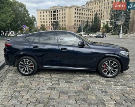 Синий БМВ Х6, объемом двигателя 3 л и пробегом 58 тыс. км за 77000 $, фото 18 на Automoto.ua