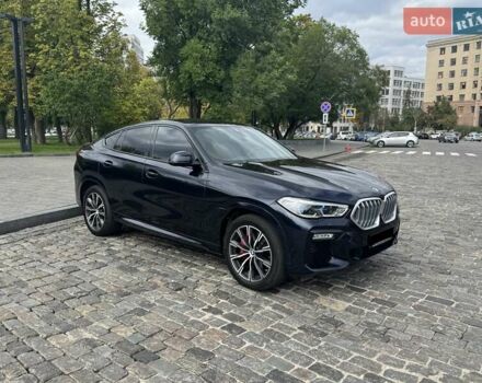 Синий БМВ Х6, объемом двигателя 3 л и пробегом 58 тыс. км за 77000 $, фото 16 на Automoto.ua