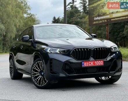 Синій БМВ Х6, об'ємом двигуна 3 л та пробігом 58 тис. км за 89900 $, фото 1 на Automoto.ua