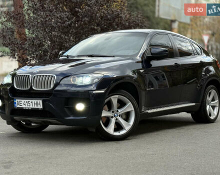 Синий БМВ Х6, объемом двигателя 4.4 л и пробегом 204 тыс. км за 10999 $, фото 1 на Automoto.ua