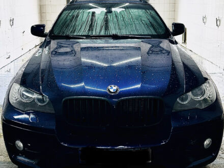 Синий БМВ Х6, объемом двигателя 3 л и пробегом 175 тыс. км за 17999 $, фото 1 на Automoto.ua
