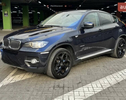 Синий БМВ Х6, объемом двигателя 3 л и пробегом 180 тыс. км за 19000 $, фото 1 на Automoto.ua