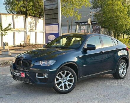 Синий БМВ Х6, объемом двигателя 3 л и пробегом 155 тыс. км за 20990 $, фото 1 на Automoto.ua