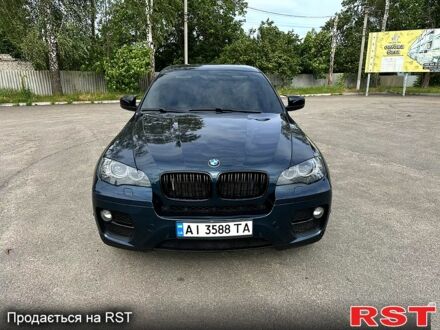 Синий БМВ Х6, объемом двигателя 4.4 л и пробегом 178 тыс. км за 16300 $, фото 1 на Automoto.ua