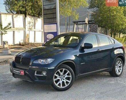 Синий БМВ Х6, объемом двигателя 3 л и пробегом 155 тыс. км за 20990 $, фото 1 на Automoto.ua