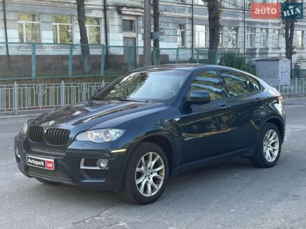 Синий БМВ Х6, объемом двигателя 3 л и пробегом 155 тыс. км за 17940 $, фото 1 на Automoto.ua