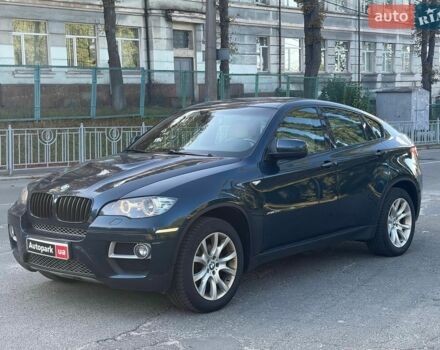 Синий БМВ Х6, объемом двигателя 3 л и пробегом 155 тыс. км за 17890 $, фото 1 на Automoto.ua