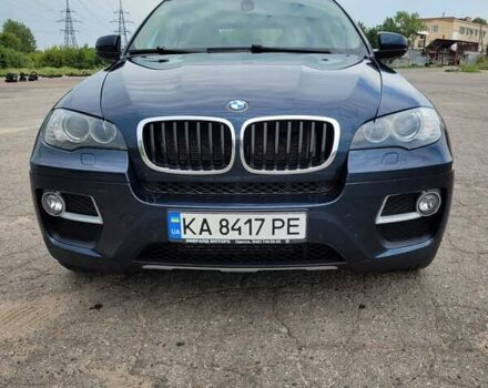 Синий БМВ Х6, объемом двигателя 3 л и пробегом 157 тыс. км за 19100 $, фото 1 на Automoto.ua
