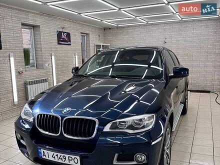 Синий БМВ Х6, объемом двигателя 3 л и пробегом 122 тыс. км за 18900 $, фото 1 на Automoto.ua