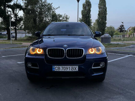Синій БМВ Х6, об'ємом двигуна 3 л та пробігом 260 тис. км за 21500 $, фото 1 на Automoto.ua