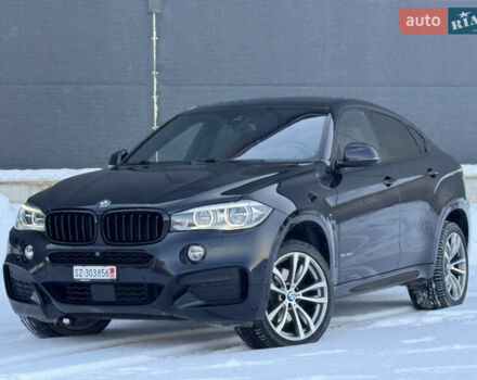 Синий БМВ Х6, объемом двигателя 3 л и пробегом 170 тыс. км за 38500 $, фото 1 на Automoto.ua