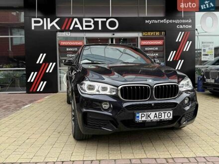 Синий БМВ Х6, объемом двигателя 3 л и пробегом 170 тыс. км за 39900 $, фото 1 на Automoto.ua