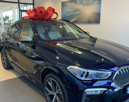 Синий БМВ Х6, объемом двигателя 2.99 л и пробегом 41 тыс. км за 100000 $, фото 1 на Automoto.ua