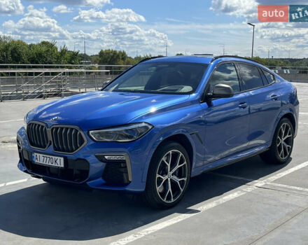 Синий БМВ Х6, объемом двигателя 2.99 л и пробегом 141 тыс. км за 70900 $, фото 1 на Automoto.ua