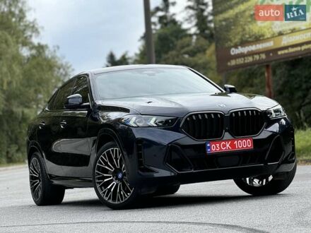 Синий БМВ Х6, объемом двигателя 3 л и пробегом 58 тыс. км за 89900 $, фото 1 на Automoto.ua