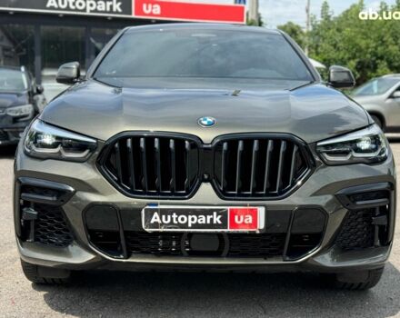 Зеленый БМВ Х6, объемом двигателя 3 л и пробегом 39 тыс. км за 75190 $, фото 1 на Automoto.ua