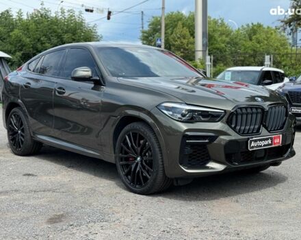 Зеленый БМВ Х6, объемом двигателя 3 л и пробегом 39 тыс. км за 75190 $, фото 2 на Automoto.ua