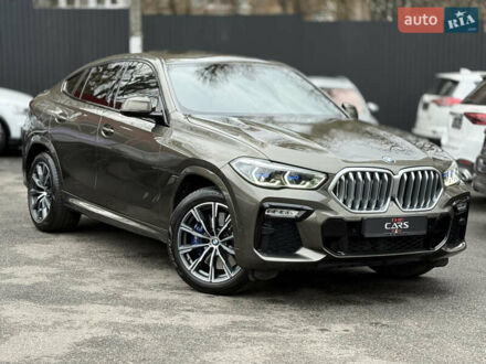 Зеленый БМВ Х6, объемом двигателя 2.99 л и пробегом 104 тыс. км за 72000 $, фото 1 на Automoto.ua