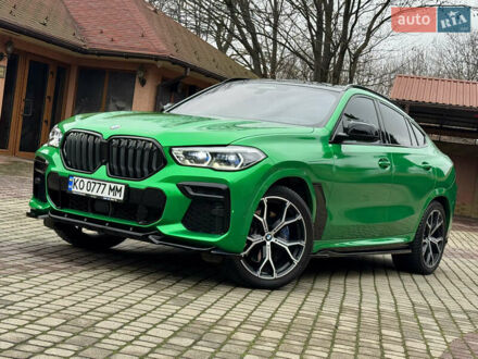 Зелений БМВ Х6, об'ємом двигуна 3 л та пробігом 55 тис. км за 88500 $, фото 1 на Automoto.ua