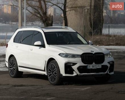 Белый БМВ X7, объемом двигателя 3 л и пробегом 49 тыс. км за 57500 $, фото 6 на Automoto.ua