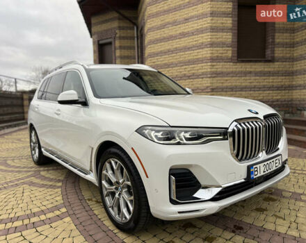 Белый БМВ X7, объемом двигателя 3 л и пробегом 70 тыс. км за 52000 $, фото 1 на Automoto.ua