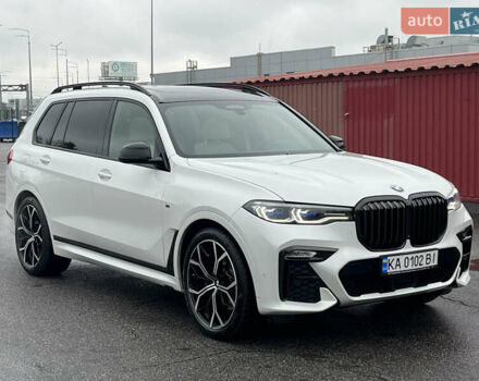 Белый БМВ X7, объемом двигателя 4.39 л и пробегом 51 тыс. км за 81900 $, фото 1 на Automoto.ua