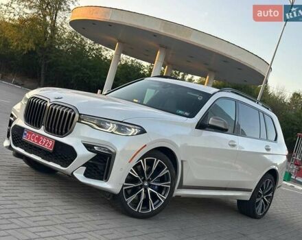 Белый БМВ X7, объемом двигателя 4.39 л и пробегом 126 тыс. км за 58500 $, фото 1 на Automoto.ua