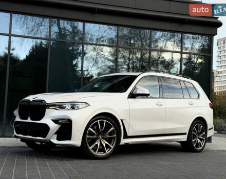 Белый БМВ X7, объемом двигателя 4.39 л и пробегом 58 тыс. км за 78999 $, фото 1 на Automoto.ua