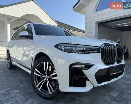 Белый БМВ X7, объемом двигателя 2.99 л и пробегом 65 тыс. км за 107500 $, фото 1 на Automoto.ua