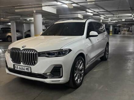 Белый БМВ X7, объемом двигателя 3 л и пробегом 60 тыс. км за 55000 $, фото 1 на Automoto.ua