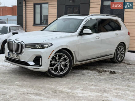 Белый БМВ X7, объемом двигателя 3 л и пробегом 75 тыс. км за 65000 $, фото 1 на Automoto.ua