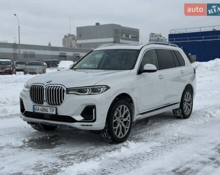Белый БМВ X7, объемом двигателя 3 л и пробегом 85 тыс. км за 79500 $, фото 1 на Automoto.ua