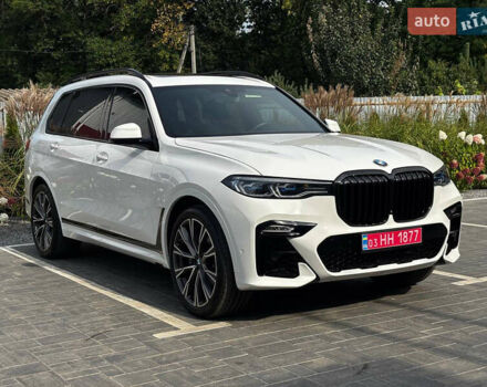 Белый БМВ X7, объемом двигателя 4.39 л и пробегом 129 тыс. км за 61900 $, фото 1 на Automoto.ua