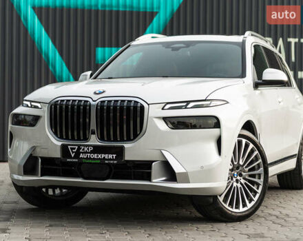 Белый БМВ X7, объемом двигателя 3 л и пробегом 34 тыс. км за 100000 $, фото 1 на Automoto.ua