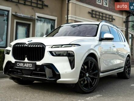 Белый БМВ X7, объемом двигателя 3 л и пробегом 75 тыс. км за 86000 $, фото 1 на Automoto.ua