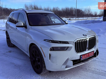 Белый БМВ X7, объемом двигателя 3 л и пробегом 15 тыс. км за 84000 $, фото 1 на Automoto.ua