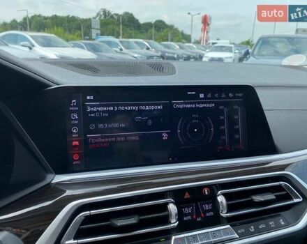 Черный БМВ X7, объемом двигателя 3 л и пробегом 37 тыс. км за 57900 $, фото 16 на Automoto.ua